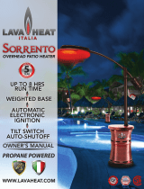 Lava Heat SORRENTO Owner's manual