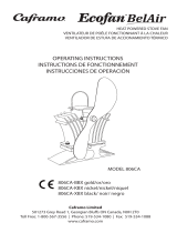 Caframo 806CAXBX User manual