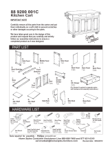 Home Styles 9200-1017G Operating instructions