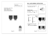 CWI Lighting 5519W19C-2 (Black) Operating instructions