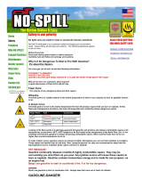 No Spill 1405-V6 User manual