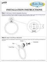Allied Brass 416D-PC Installation guide