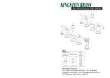 Kingston Brass HKS3785PL Installation guide