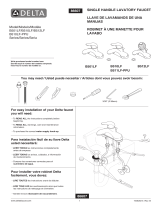 Delta Faucet B510LF-SS User manual