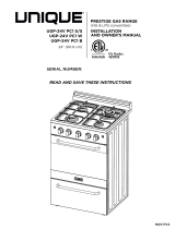 Unique Appliances UGP-24V PC1 S/S Installation guide