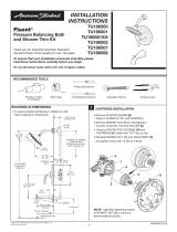 American Standard TU186508.295 Installation guide