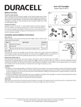 Duracell SS8C-P5-BKT-1 User manual