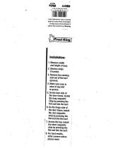 Frost King MDS17HA Installation guide