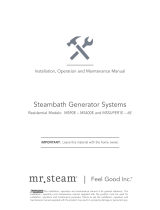 Mr. Steam MSSUPER3EC1 Installation guide