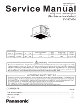 Panasonic FV-40VQ4 User manual