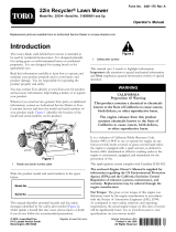 Toro 20334 User manual