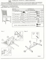 Dorel Home 1C53-265 Operating instructions