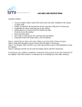 SMI Ventilation Products VWM614 User manual