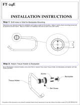 Allied Brass FT-24E-ORB Installation guide