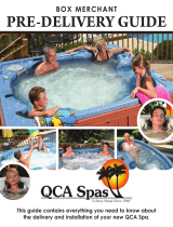 QCA Spas Model 6ABRMS Operating instructions