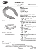 Zurn Z5955SS-EL Operating instructions