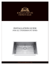 Exclusive Heritage KSH-3018-S-UBSG Installation guide
