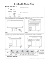 Bellaterra Home 203129-W-L Operating instructions