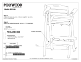 POLYWOOD NCB46GY Operating instructions
