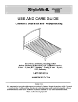 StyleWell XMB2011-bed Operating instructions