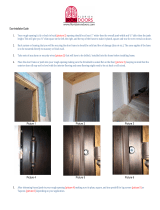 ALLURE IRON DOORS & WINDOWS KL7282FLO6ADB Operating instructions