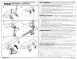 Kohler K-4694-0 Installation guide