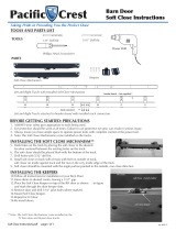 Pacific Entries Qcloserkit-10B Operating instructions