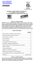 Universal Security Instruments MI1111-4 User manual