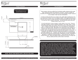 KRAUS KCV-125-CH Installation guide