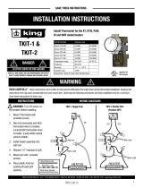 King TKIT-2BW Installation guide