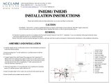 Acclaim Lighting IN41244SN Installation guide