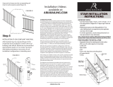 Aria Railing A366SPB-8 Installation guide