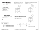 POLYWOOD TD101WH Operating instructions