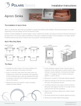 Polaris Sinks PR704-ENS Installation guide