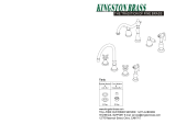 Kingston Brass HKB1796ALLS Installation guide