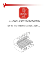 Bullet Barbecue 98110 Installation guide