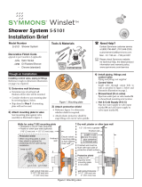 Symmons S-5101 Installation guide