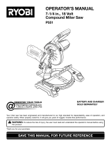 Ryobi P1972N User guide