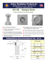 Active Ventilation KV-5-BL Specification