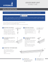 Hyperikon HyperFixture-4F-40T2 Installation guide