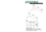 Kingston Brass HKS4467AL Installation guide