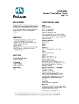 PPG ProLuxe HDGSIK710500-156-05 User manual