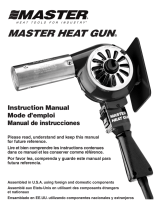 Master Appliance HG-201A User guide