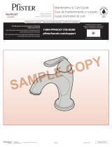 Pfister LG42-MG0C User manual