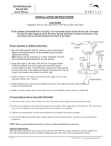 Barclay Products 7082-MC-BN Installation guide