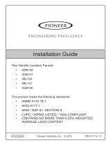 Pioneer Faucets 3DM100-BN Installation guide