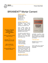 Cemex BRIXMENT S Installation guide
