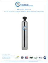 WAYDE KING WATER FILTRATION WK-WH-VOC-1054 User guide