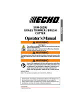 Echo SRM-2620U User manual