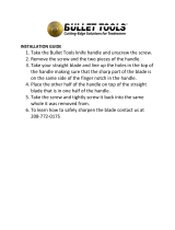 Bullet Tools CB50-1107 Installation guide